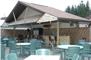 Outdoor dining - Craftsman Cottage Overlooking Trout Stream;  Hidden Valley/ Seven Springs (Somerset)