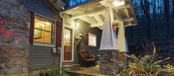Craftsman Cottage Overlooking Trout Stream;  Hidden Valley/ Seven Springs