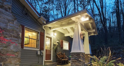 Craftsman Cottage Overlooking Trout Stream; Hidden Valley/ Seven Springs