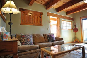 Smart TV, DVD player, books - Large Picture Windows for Viewing Mountains and wildlife (Silver City)