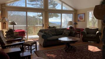 Smart TV, chimenea, reproductor de DVD y futbolito