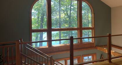 Custom Home on peaceful Bryan Lake