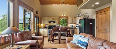 TV connectée, cheminée, Netflix, Hulu