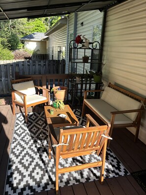 Terrace/patio - Great Augusta Masters Rental 2 Miles from Tournament! (Augusta)