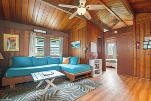 Smart TV, DVD player, books