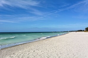 On the beach