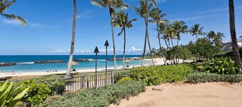 Luxury Poolside Oceanview Ko Olina Beach Villa, 2BR/2BA + Free Parking, OT512 Private Lanai, Steps to Lagoon & Disney Aulani