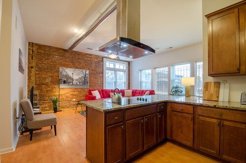 Rustic Red - 2Bd 2 Bath in a Historic Brick 1913