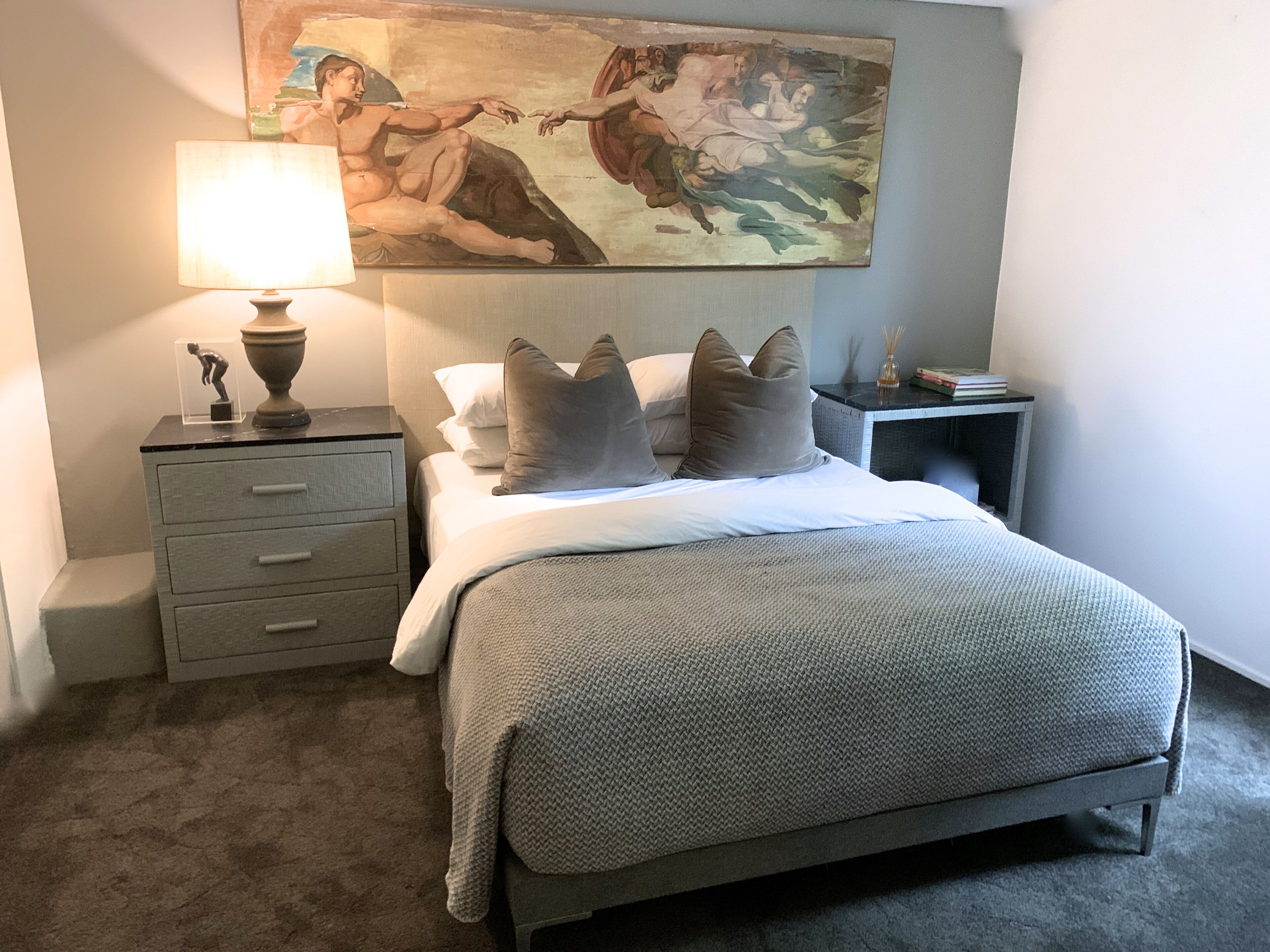 2 bedrooms, iron/ironing board, free WiFi, bed sheets