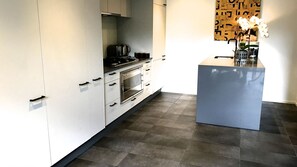 Fridge, microwave, oven, stovetop - The Residence - Domain (South Yarra)