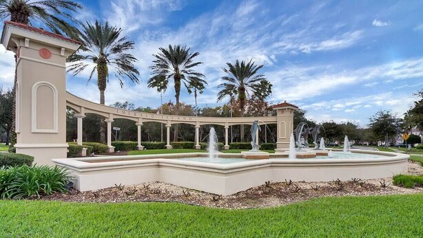 Property grounds - Emerald Island - 3BR, 2BA townhome in gated resort (Kissimmee)