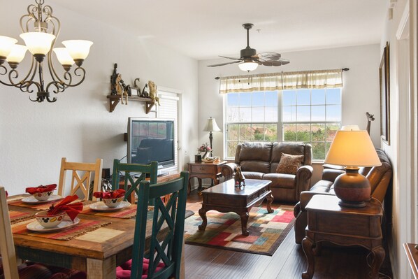 Smart TV, video games, DVD player, ping pong