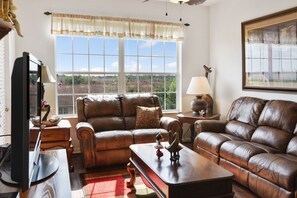 Smart TV, video games, DVD player, ping pong