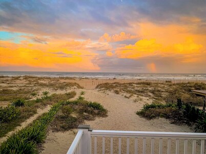 Oceanfront Home- Casa Del Sol- Live the LIFE! 4 decks, beach gear, grill...