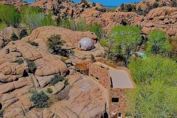 Welcome to the Wildly Spectacular Cave Castle in the gorgeous Granite Dells!