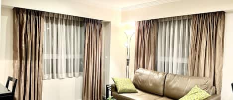 TV, DVD player, stereo