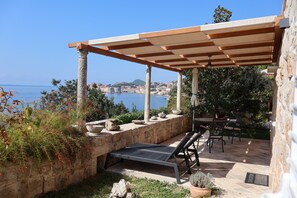 Terrace/patio - Blue Infinity waterfront apartment (Dubrovnik)