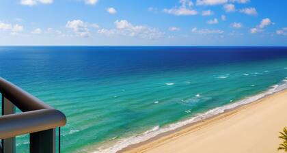 Condominium en bord de mer avec vue imprenable et accĂšs Ă la plage