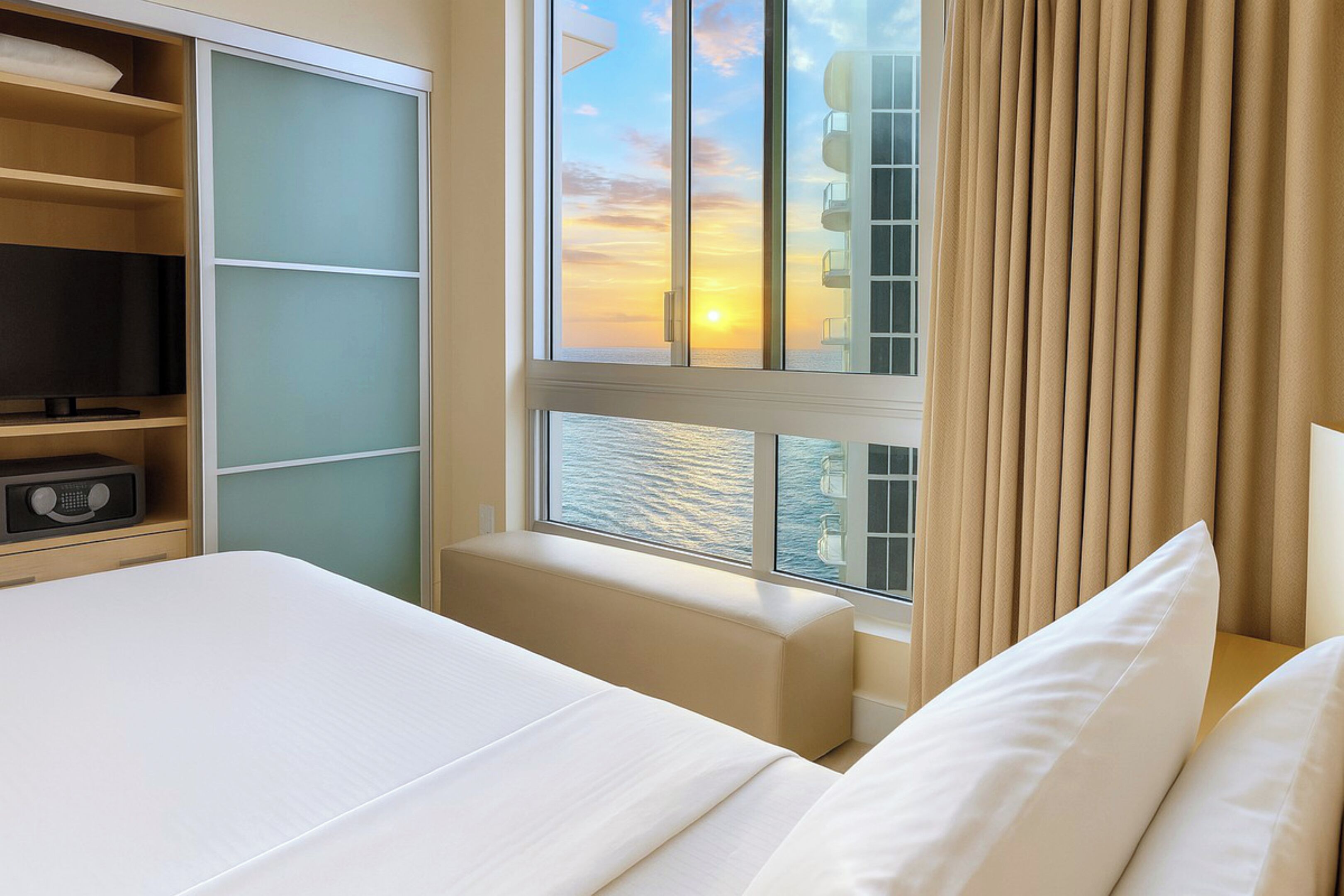 1 chambre, coffres-forts dans les chambres, bureau