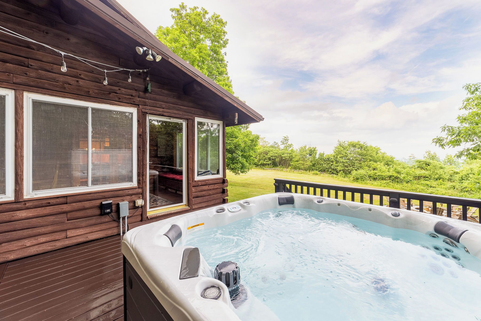 Baignoire à remous extérieure