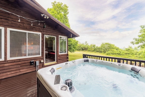 Baignoire à remous extérieure