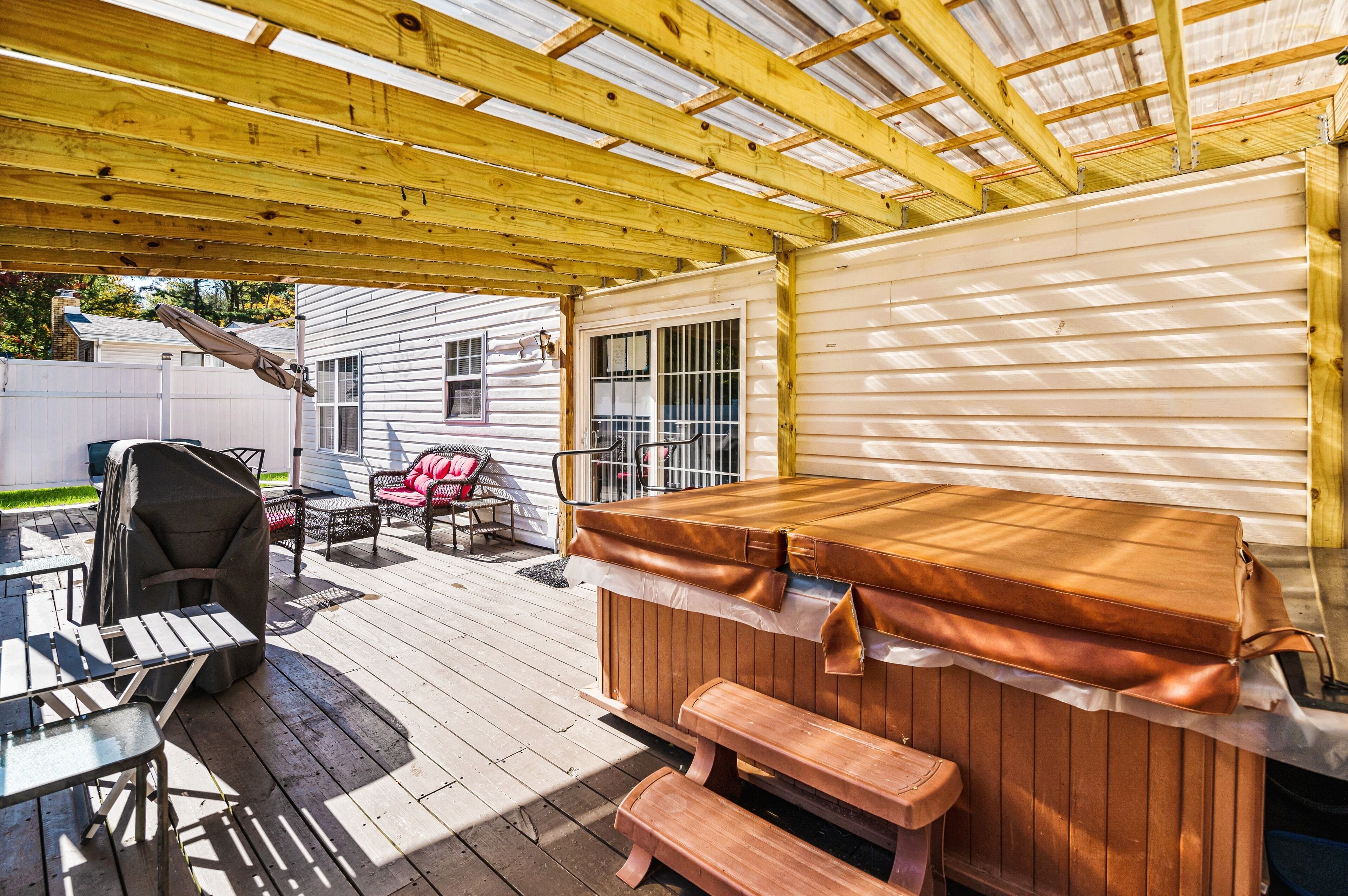 Àrea exterior de l'allotjament