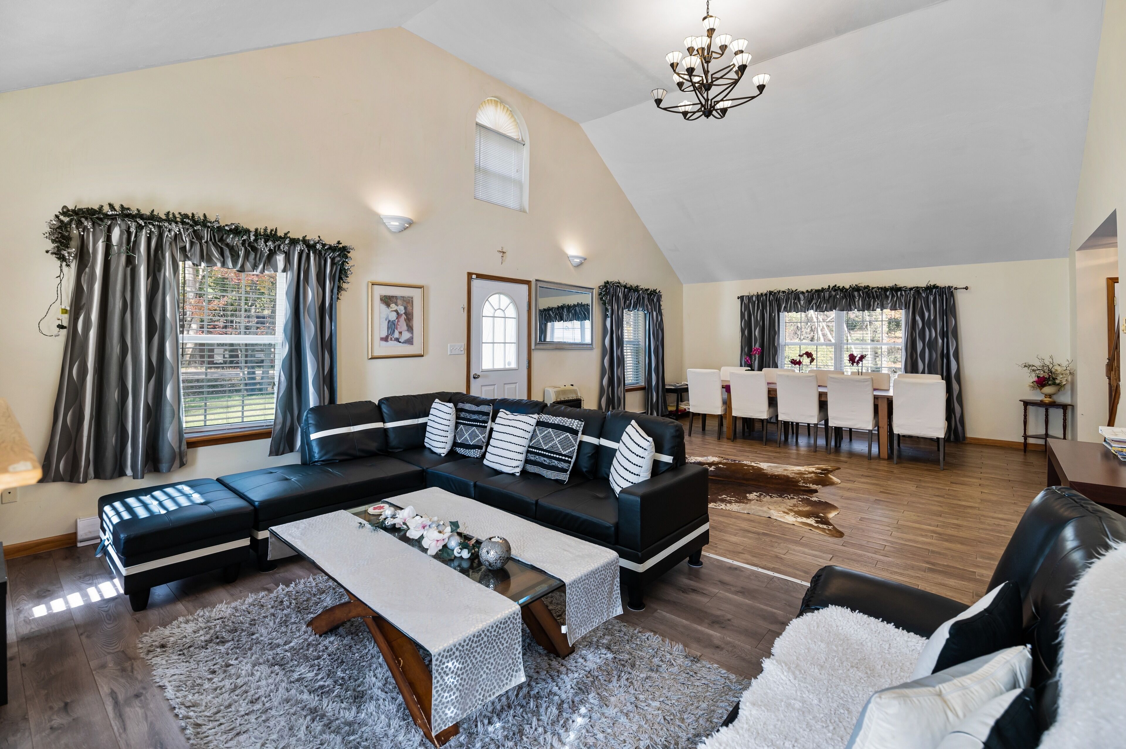 Televisor, llar de foc, Netflix i reproductor de DVD 