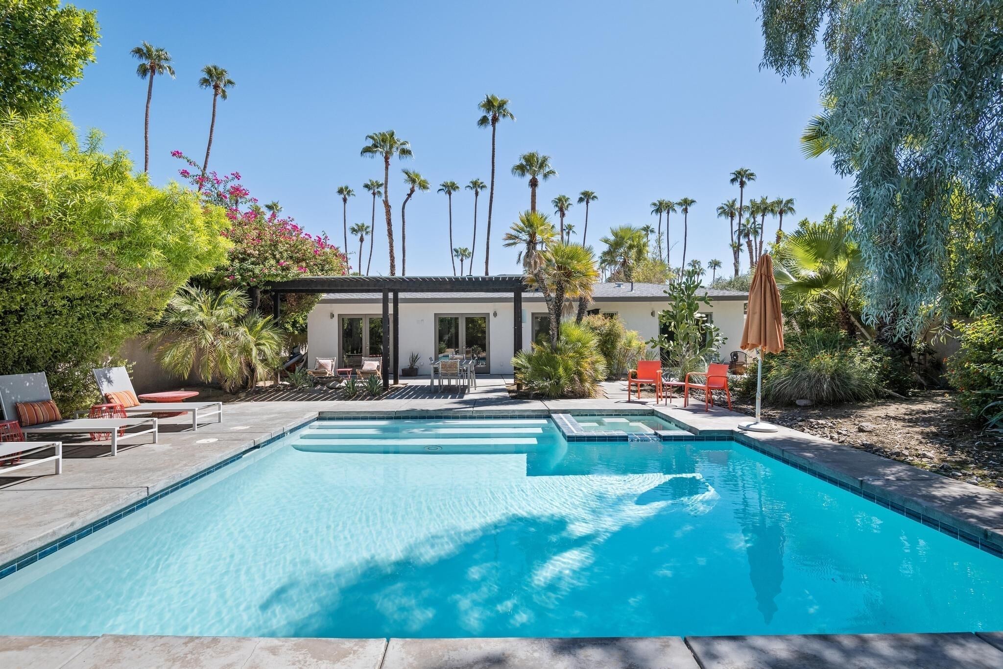 Zen Modern Home - Wind Free S Palm Springs - SALT WATER POOL/SPA