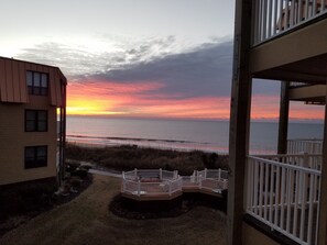 Property grounds - Oceanfront! Topsail Dunes Beachfront Condo with Pool and Balcony (North Topsail Beach)