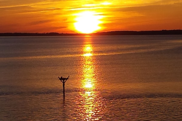 Sunrise from the deck