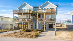 Exterior - Sunchaser - 4 BR Duplex on 2nd Row Offers Magnificent Ocean Views, Elevator & (Surf City)