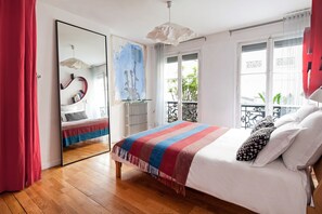 3 makuuhuonetta, silitysrauta/-lauta, Wi-Fi, vuodevaatteet