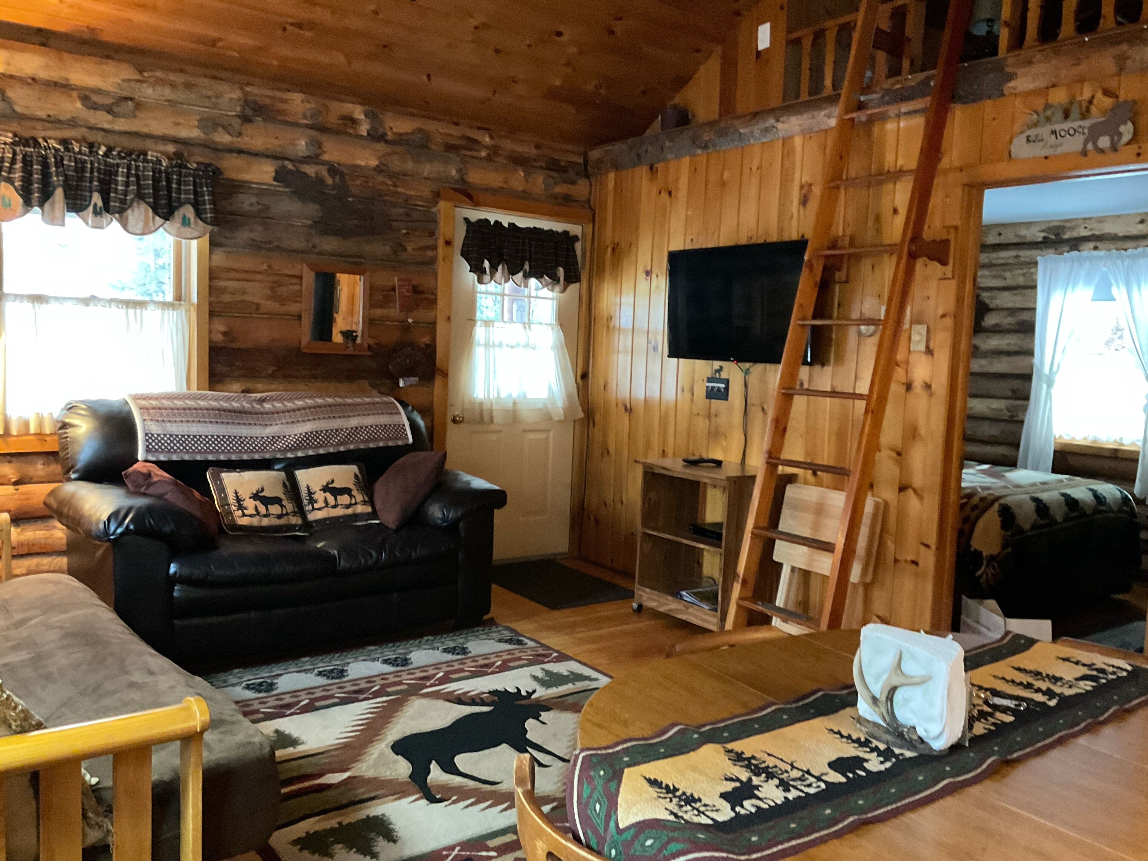 Cozy Log Cabins located in the Green Mountains of Vermont