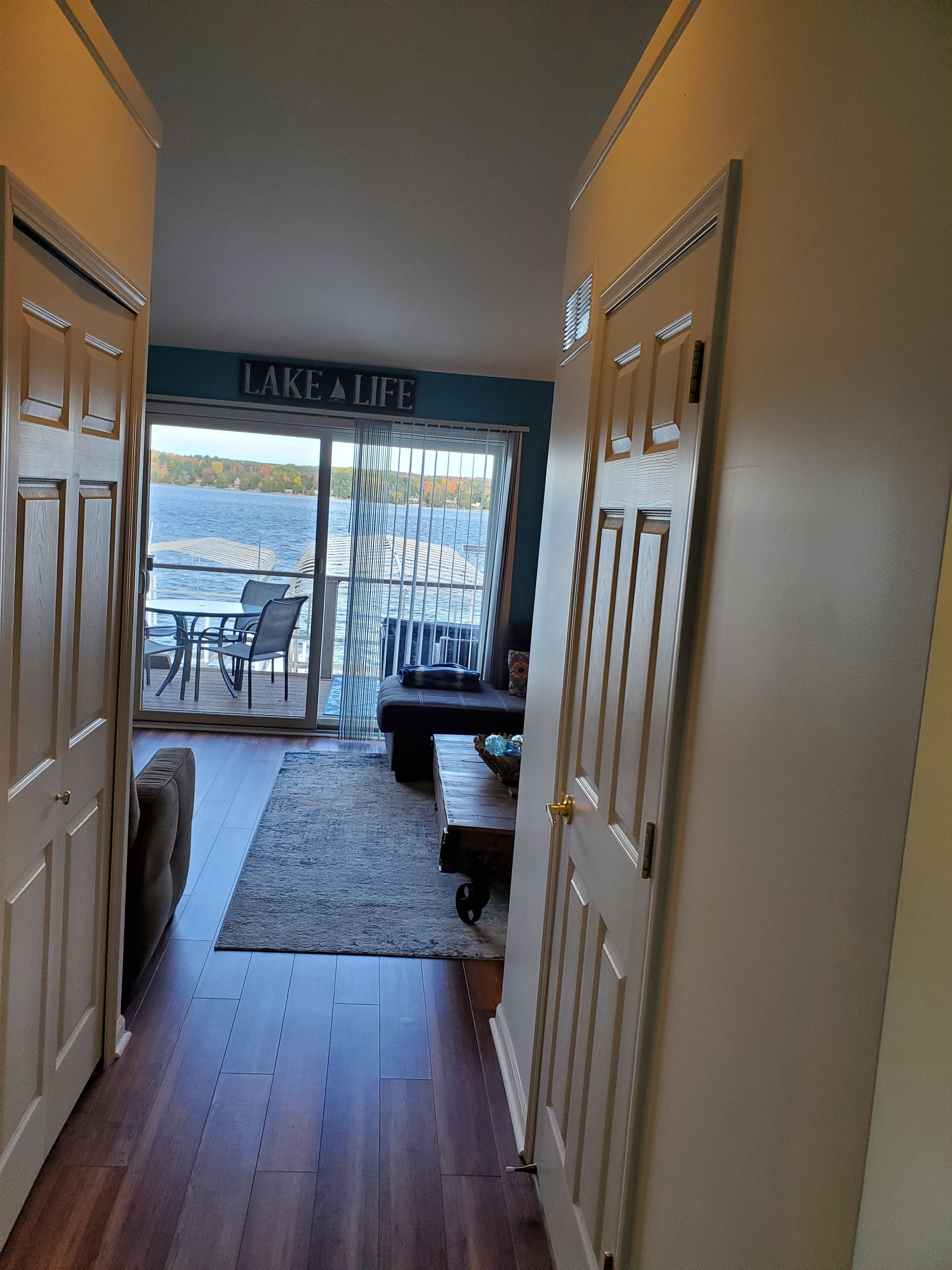 Beautiful Lake Life Condo on Lake Charlevoix with optional boat slip.