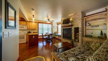 スマートテレビ、暖炉