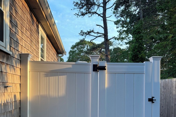 New PVC outdoor shower