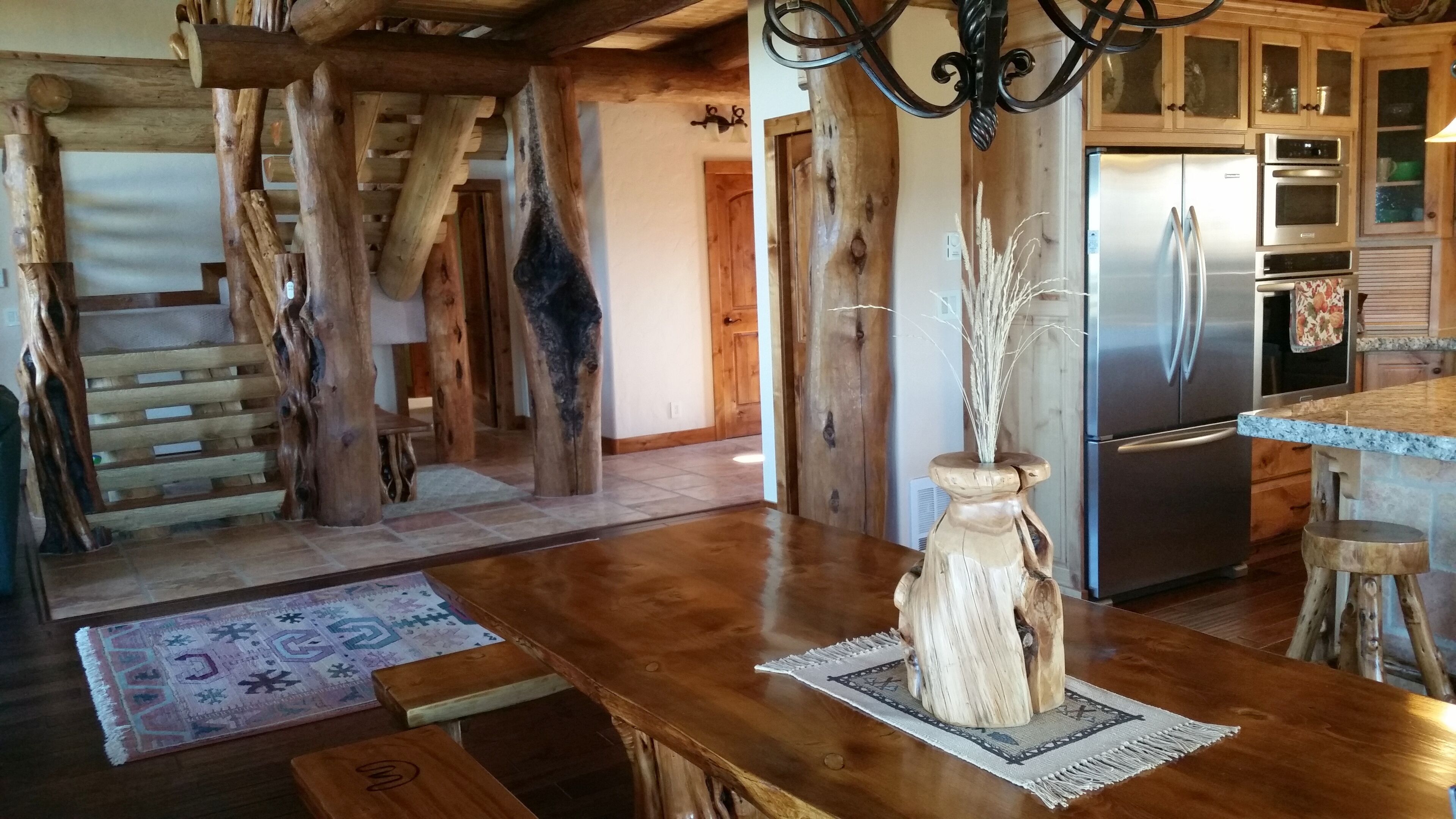 Unique Handcrafted Log Cabin On Island Park Reservoir With Beautiful Views