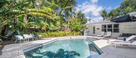 Außenpool, beheizter Pool