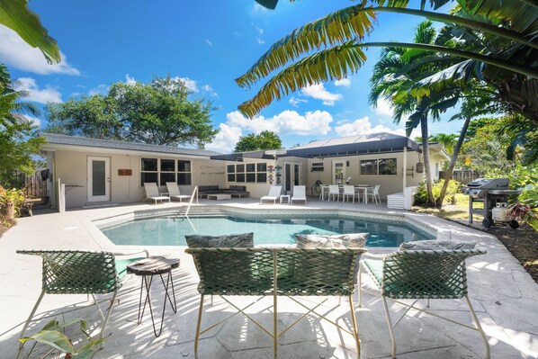 Außenpool, beheizter Pool