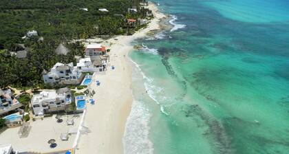 Secret Beach Shell Villa - on Beach - Private Pool - Owner is a Chef - Very Safe