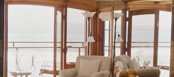 Entire Beachfront Home With the Unique Charm of a Sailing Vessel