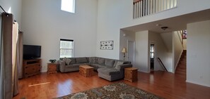 Smart TV, video games, DVD player, ping pong