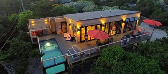 Windows on the Sea ★ Modern Pool & Beach Retreat ★ 100 ft to Beach ★ 2 Masters