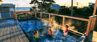 Windows on the Sea ★ Modern Pool & Beach Retreat ★ 100 ft to Beach ★ 2 Masters