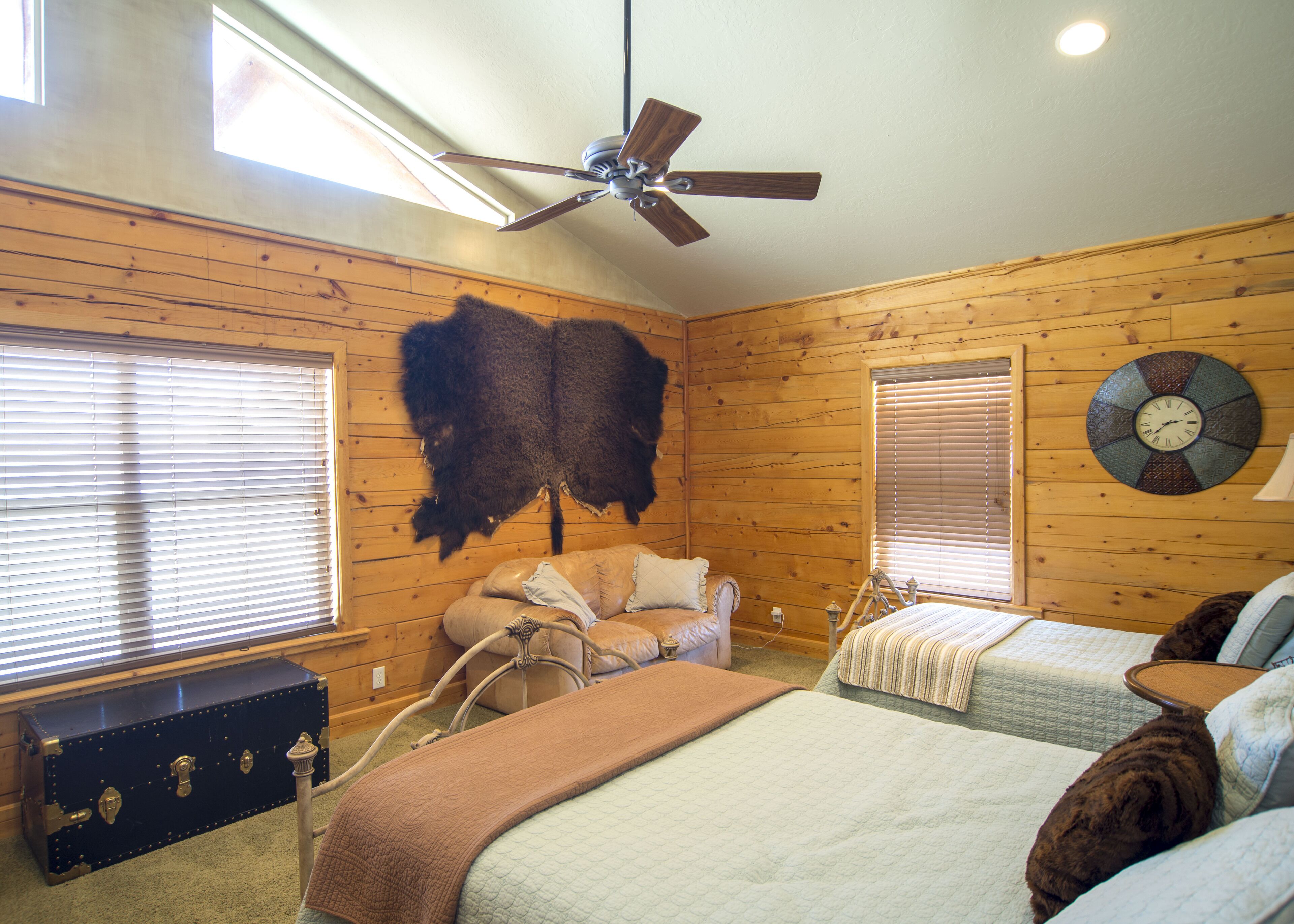 The "Buffalo Room".  Includes walk in closet