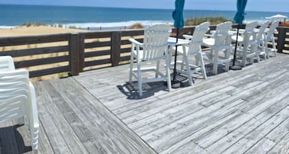 Oceanfront home featuring 500 square foot Oceanfront deck!