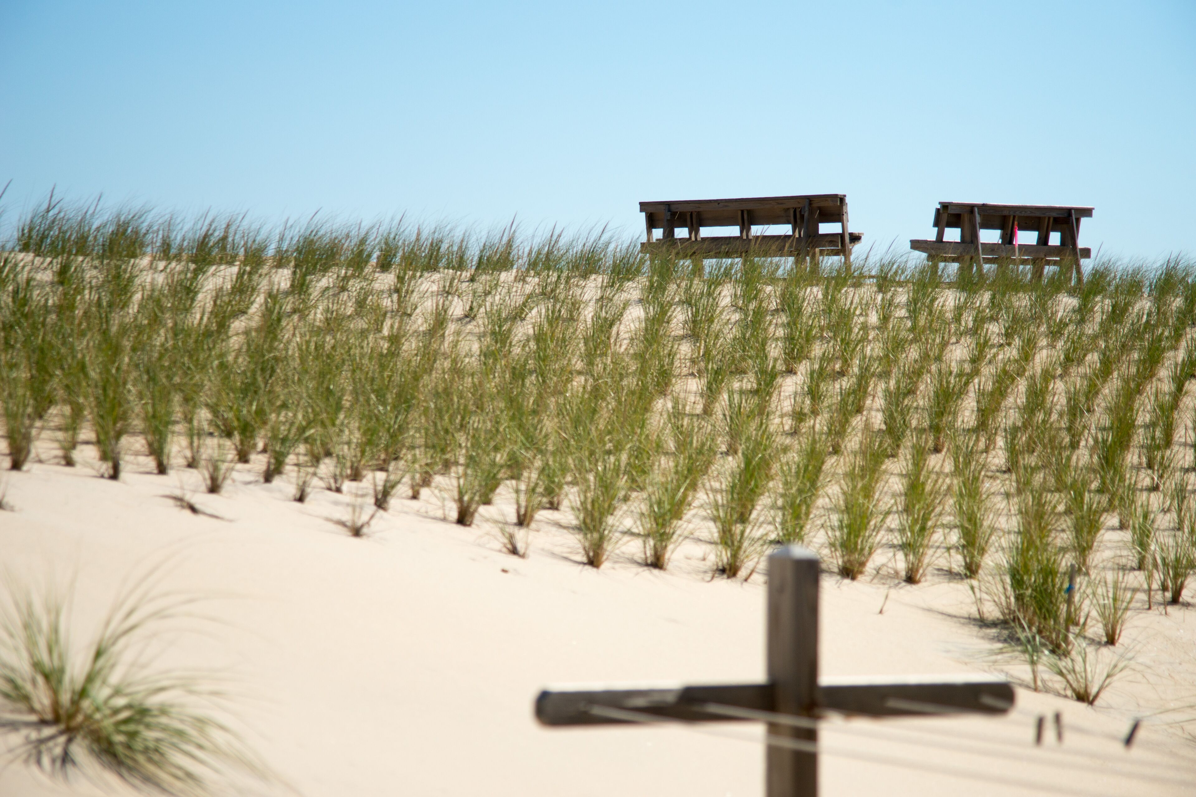 Aan het strand