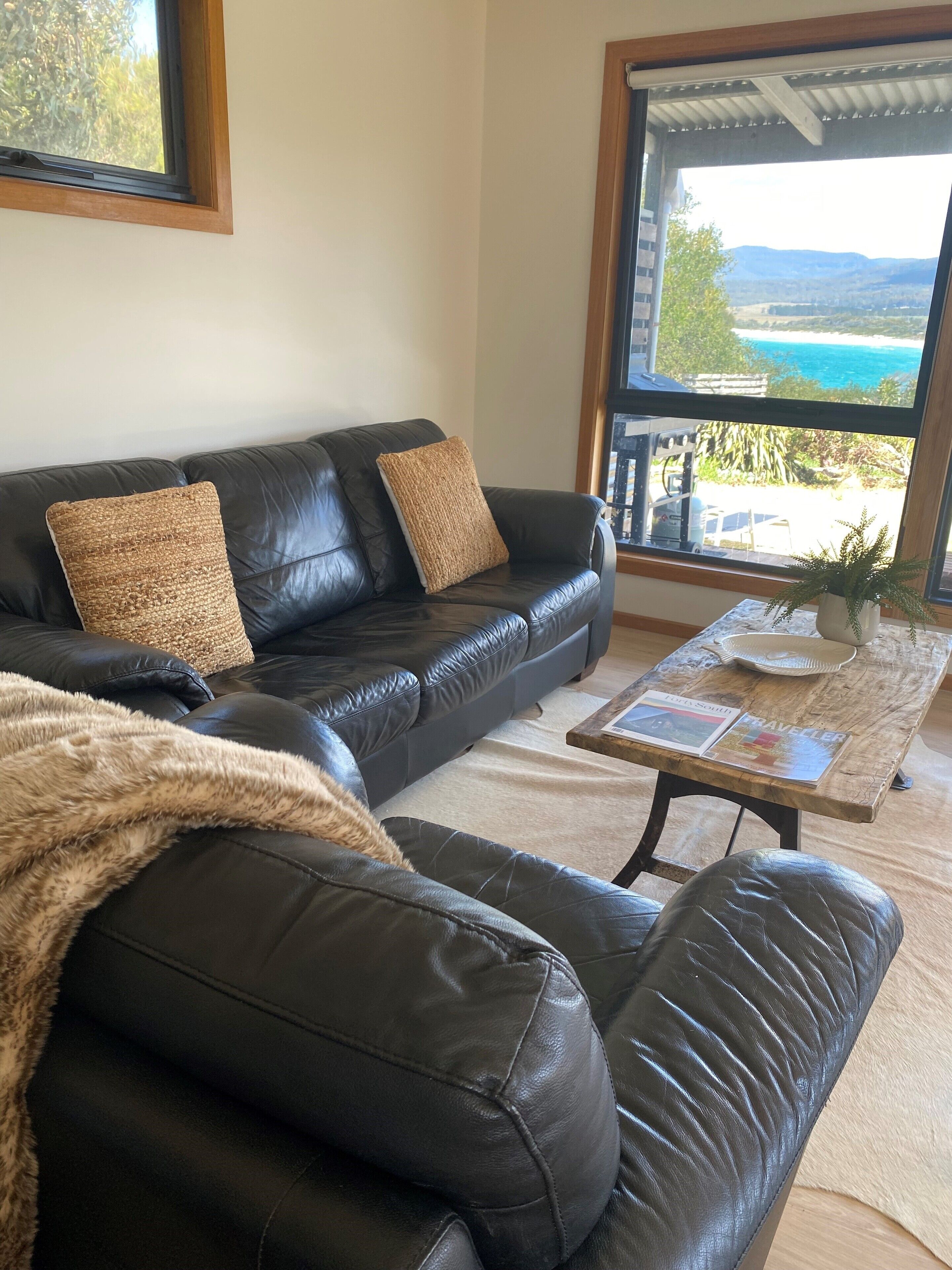 Smart TV, books, stereo