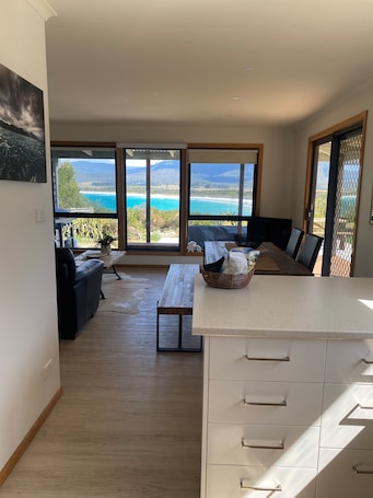 Interior. WOW! No better location.
Beachfront, private & tranquil. Unwind and reconnect...