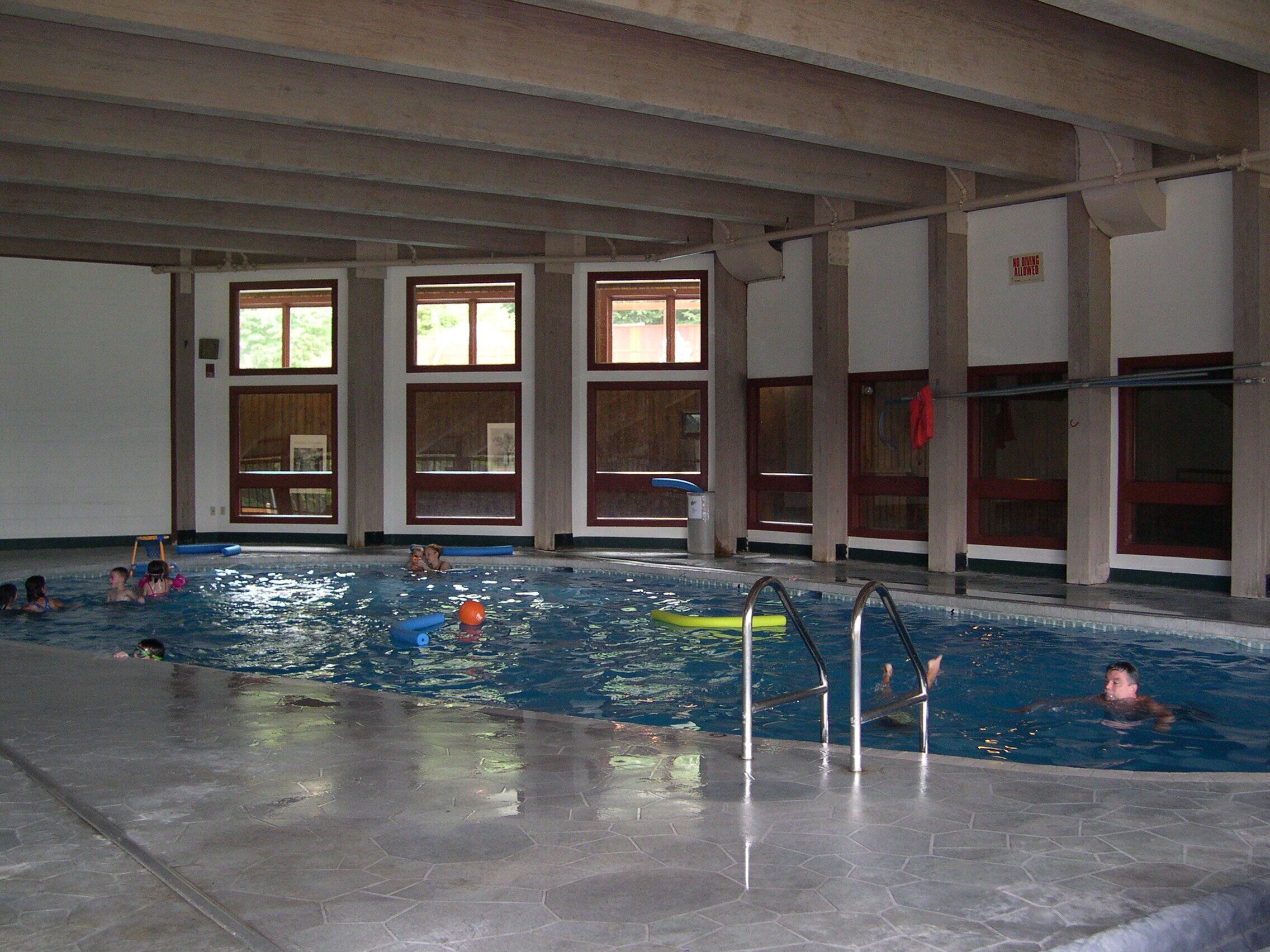 Indoor pool, outdoor pool